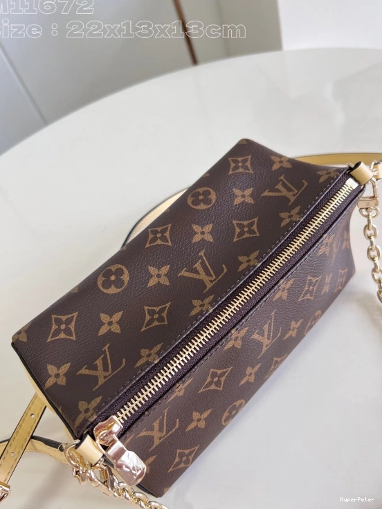 VUITTON Pouch-22.5*13*13CM LOUIS Bloom 0818
